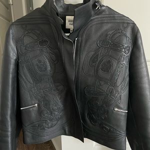 Hermes leather jacket